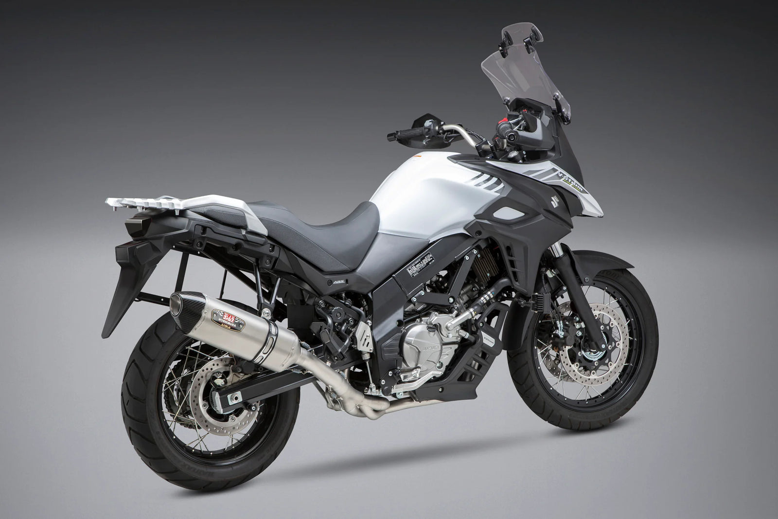 Yoshimura V-Strom 650 17-25 Race R-77 Stainless 3/4 Exhaust, W/ Stainless Muffler