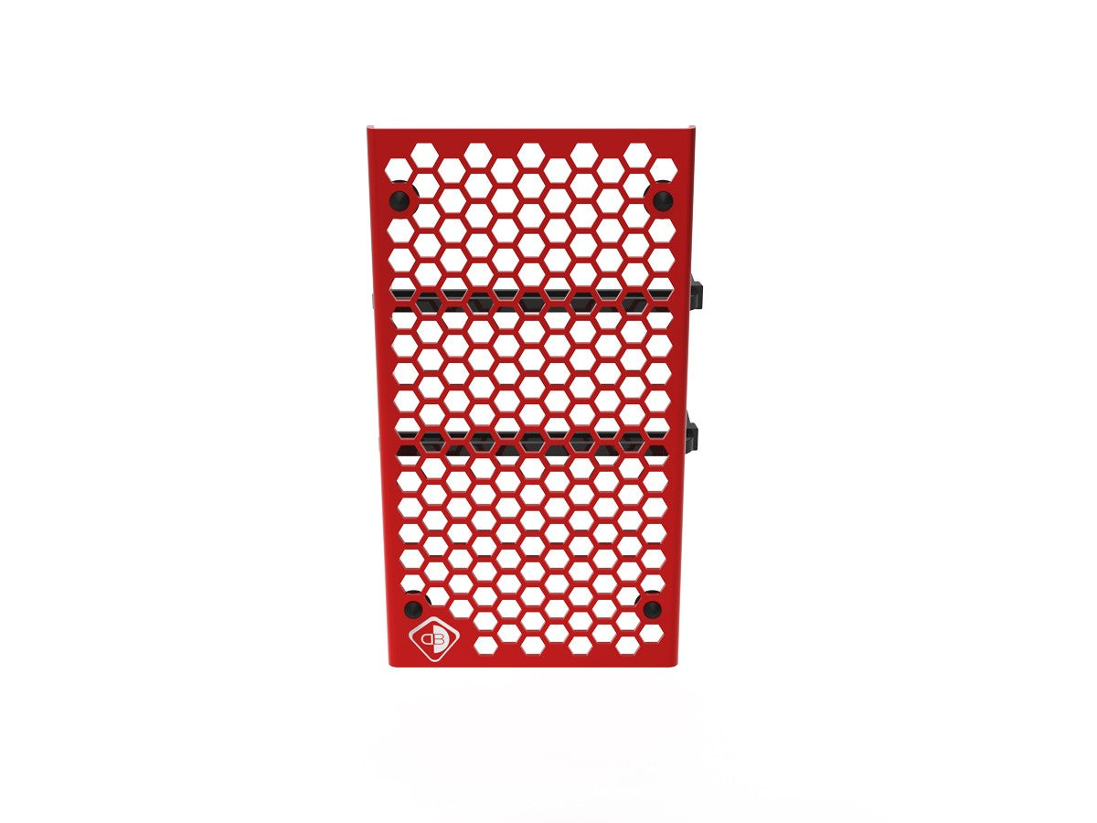Ducabike DBK GR17 Scrambler Oil Cooler Guard - RED