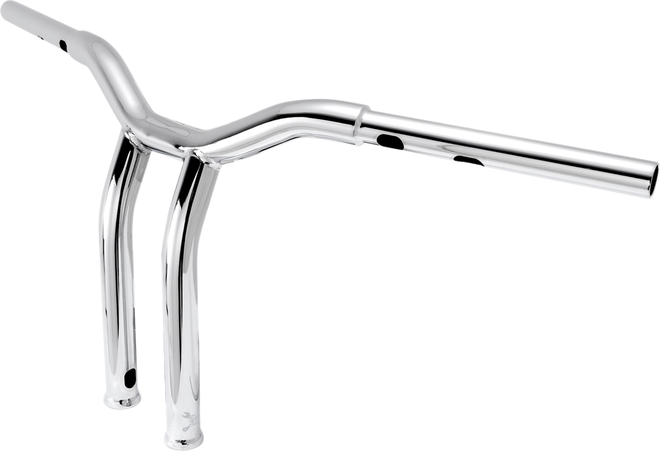 Burly Brand Dominator Handlebar - Touring/Softail - 12" - Chrome