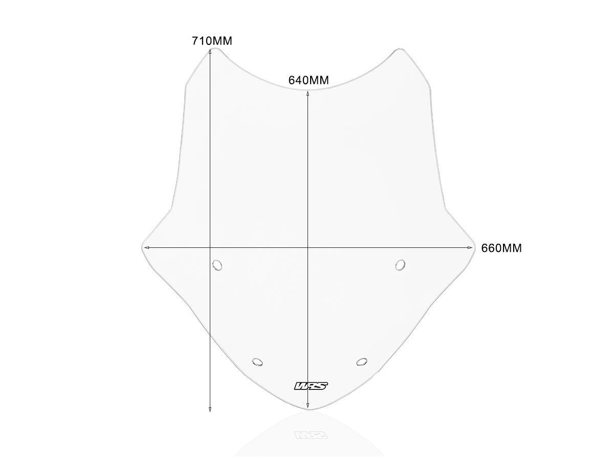 WRS Touring Windscreen BMW R 1250 RT 2021-2025