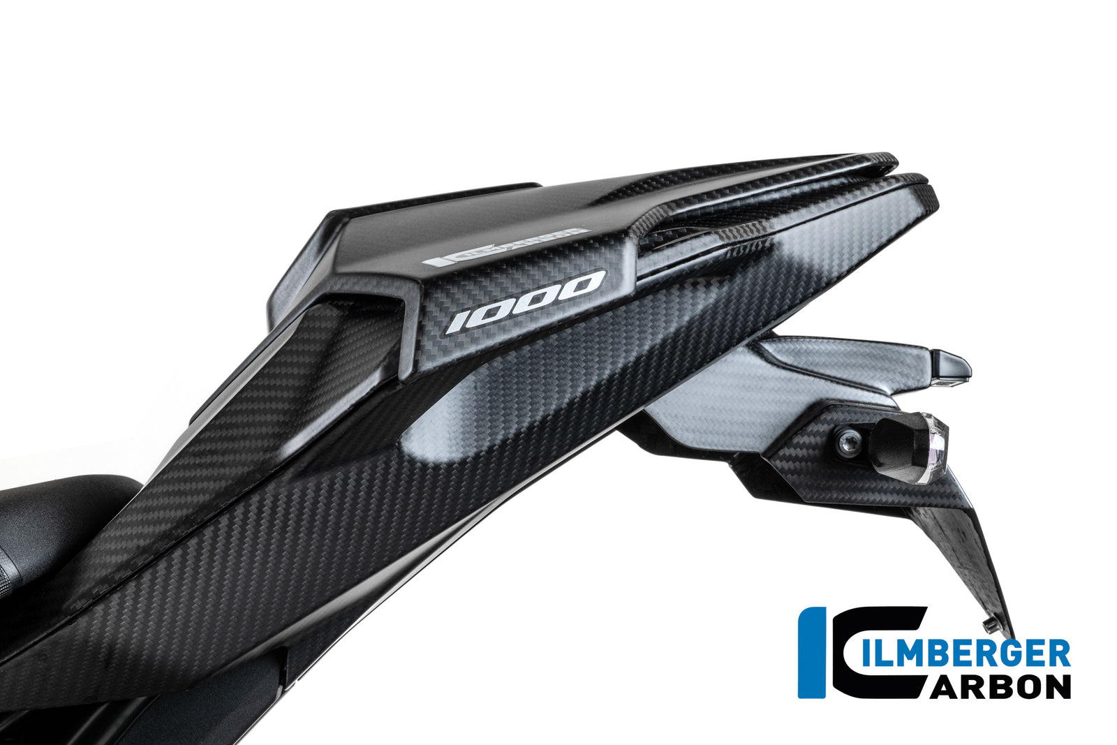 Ilmberger Carbon Rear Upper Seat Panel BMW M1000RR 2023-2026 - Matte / Twill