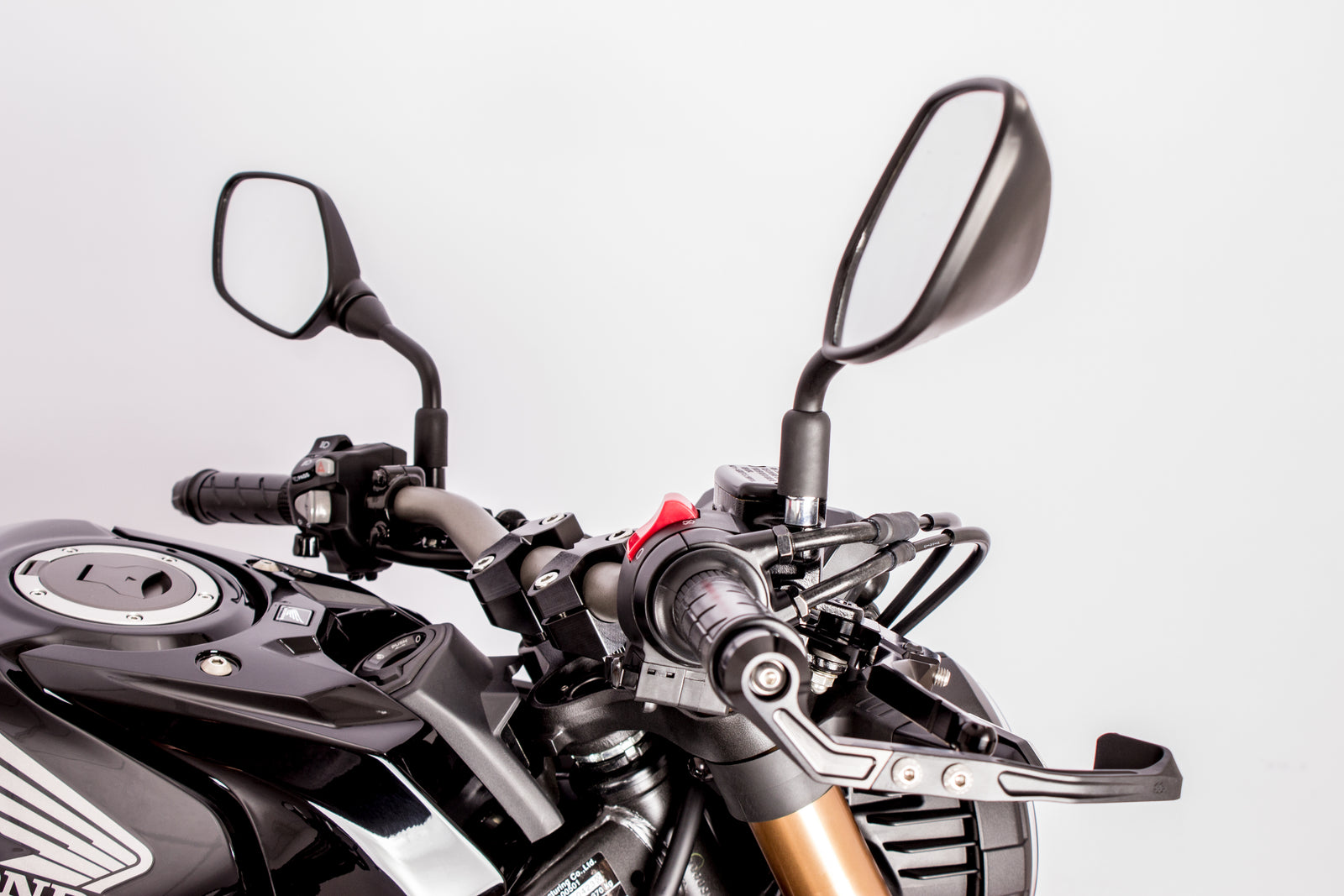 Gilles Tooling 2DGT Adjustable Handlebar Brackets With ABK-20 Black