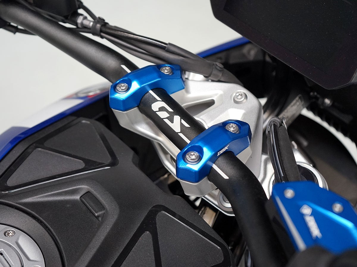 Ducabike DBK BM20 BMW R1300GS Handlebar Clamps - BLUE