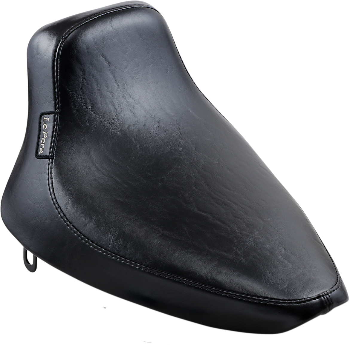 Le Pera Silhouette Solo Seat - Smooth - Black - Softail '84-'99