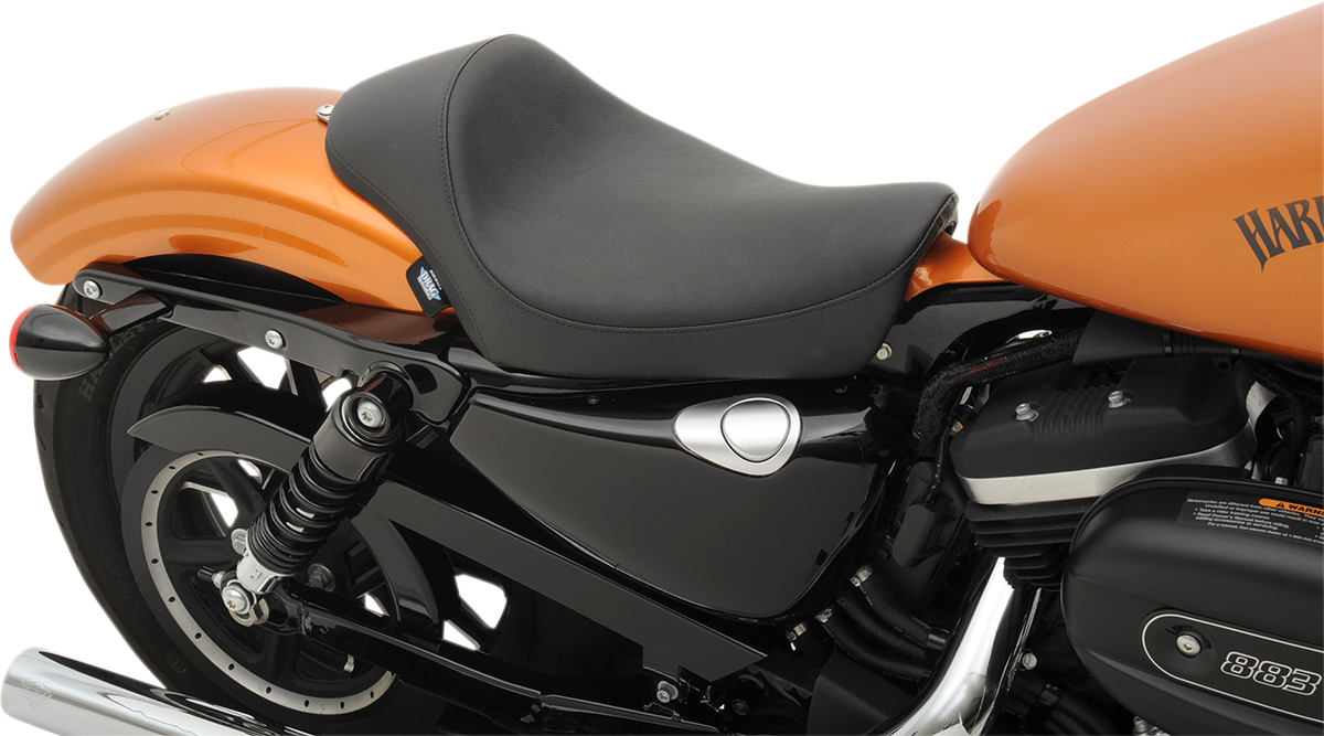 Drag Specialties Seats Cafe Solo Seat - Smooth - XL '10-'22