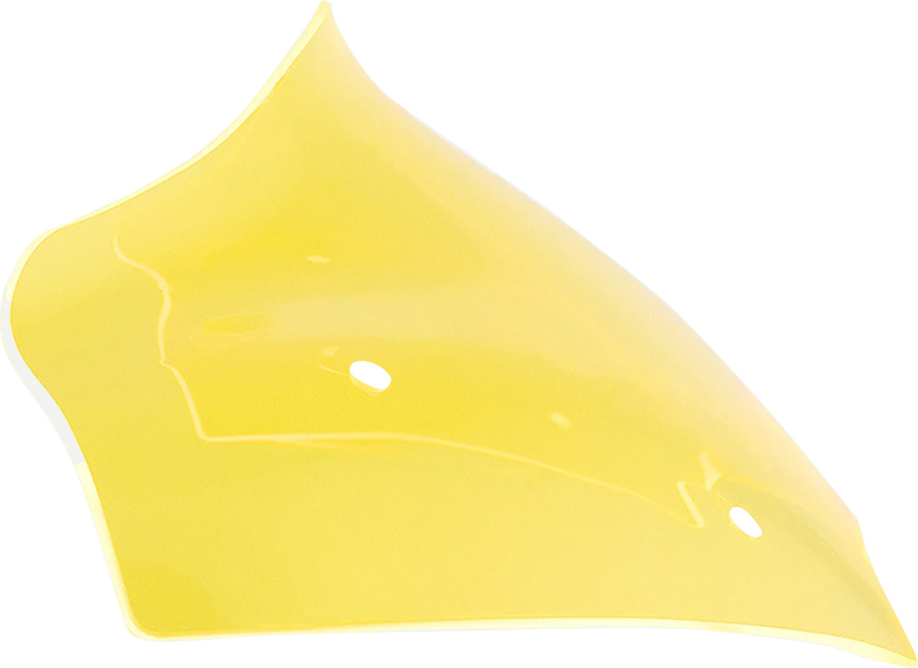 Klock Werks Ice Flare® Windshield - 8" - Yellow Ice - '23-'25 FLTRX