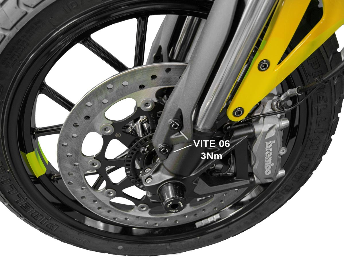 Ducabike DBK KVT35 Scrambler Forks Protection Screw Kit - BLACK