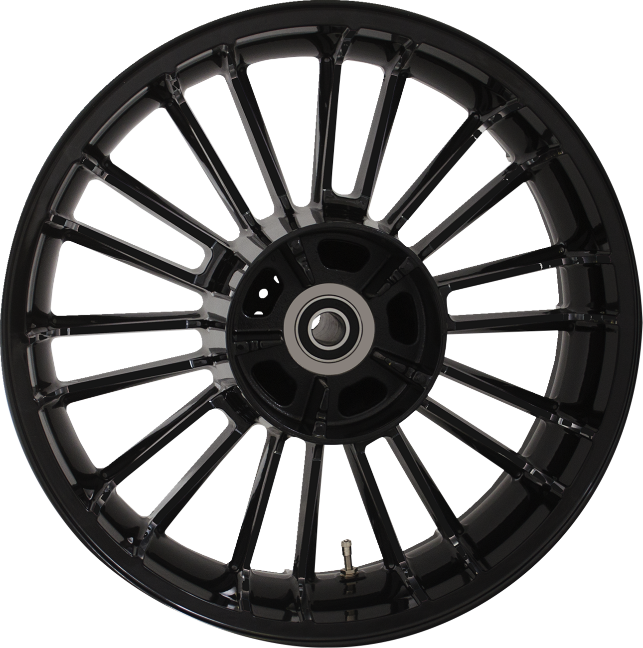 Coastal Moto Wheel - Atlantic 3D - Rear - Single Disc/Without ABS - Black - 18x5.5 - '09-'24 Touring