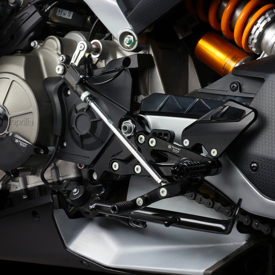 Bonamici Racing Adjustable Rearsets - Aprilia RS 660 - Tuono 660