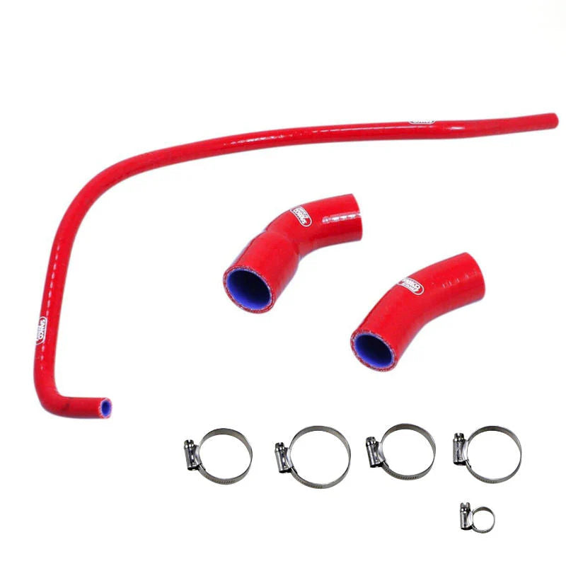 Samco Sport Samco Radiator Silicone Hose Kit Yamaha R1 R1M 2015 To 2025 - Red