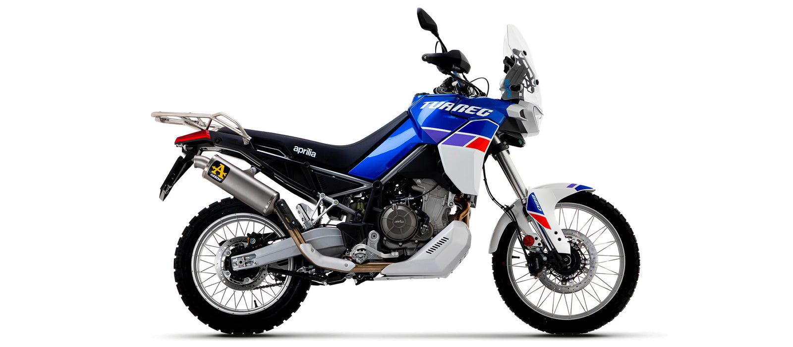 Arrow 72637PO Indy Race Titanium Slip On With Steel End Cap