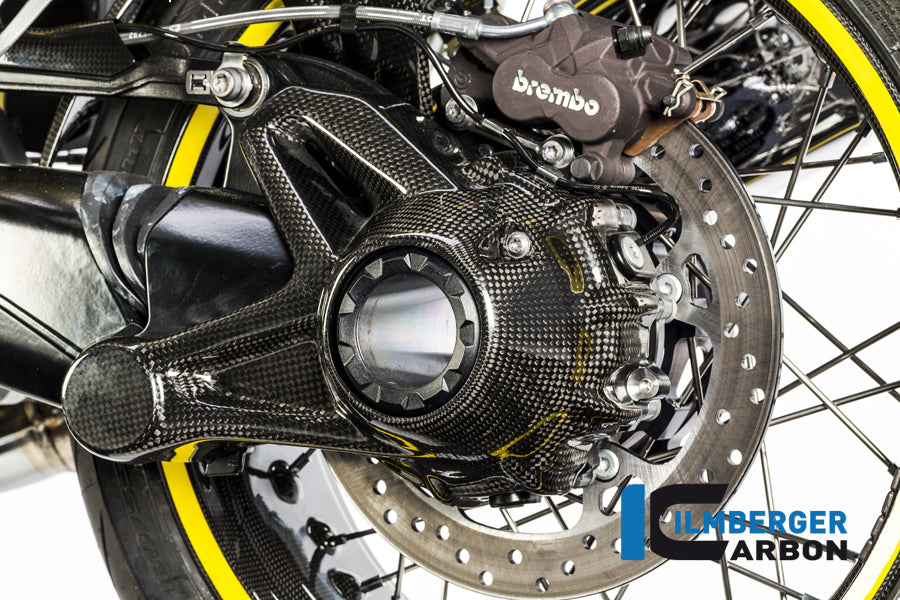 Ilmberger Carbon Cardan Housing Cover (Mounting Without Rear Splash Guard) Carbon For The Water-Cooled BMW R 1200
