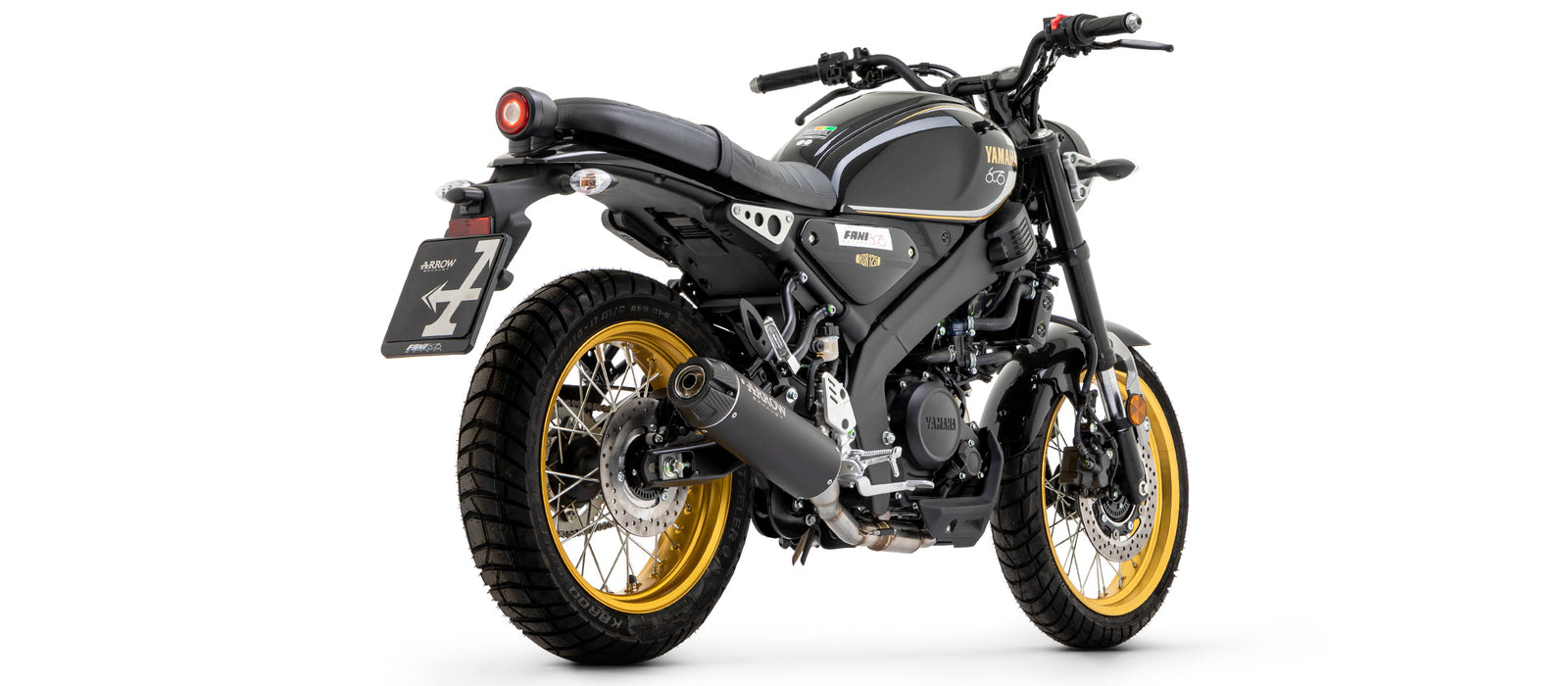 Arrow 71948RB Rebel Slip On With Carbon Fiber End Cap