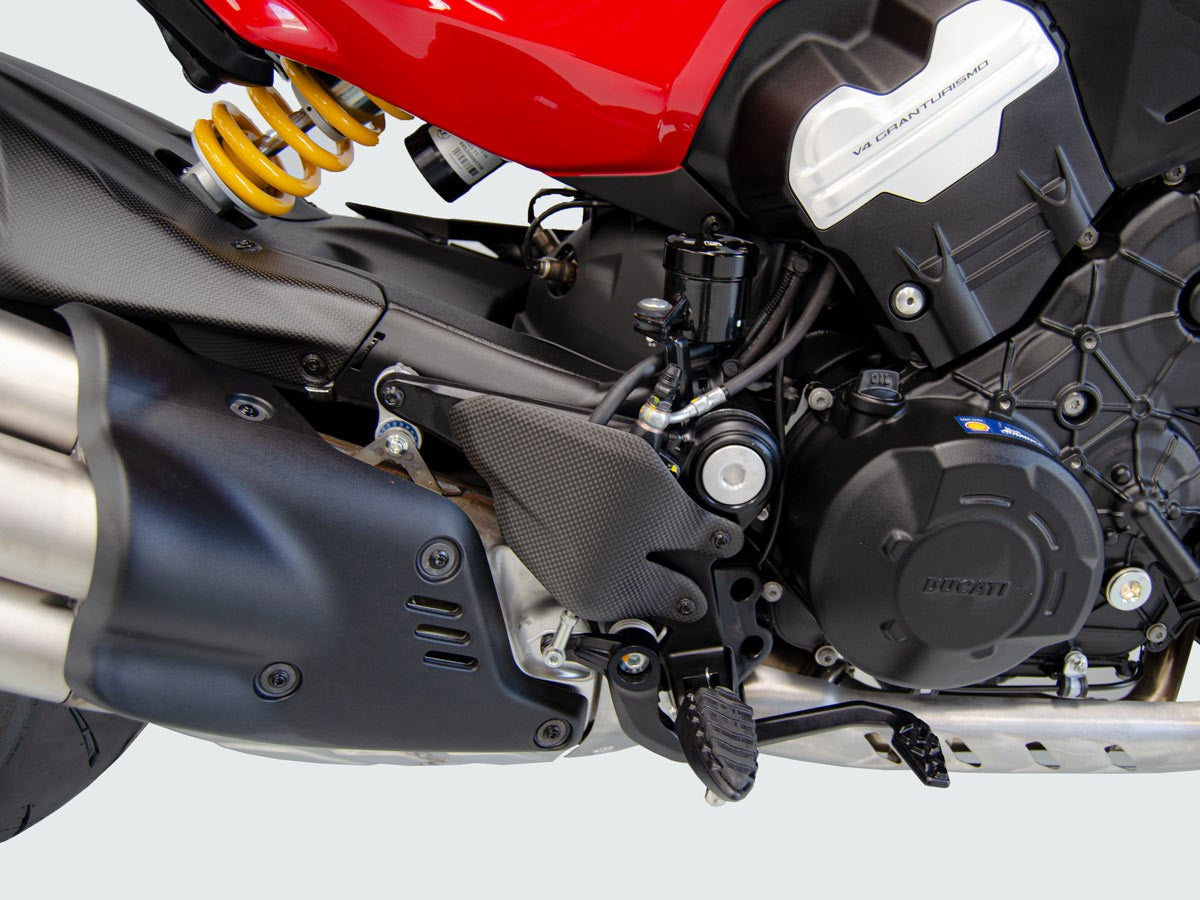 Ducabike DBK CRB77O Diavel V4 Matt Carbon Heel Guard