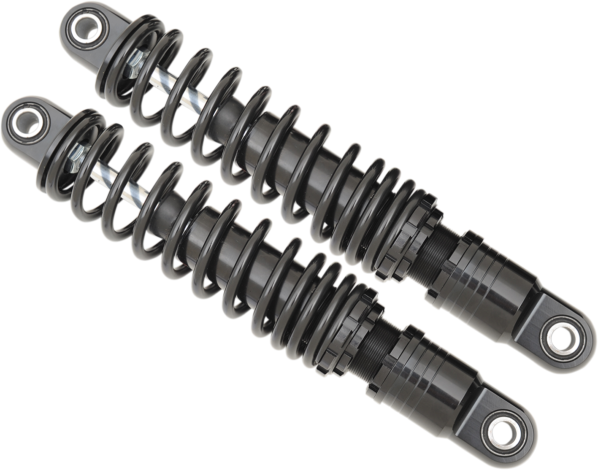 Drag Specialties Shocks Premium Ride-Height Adjustable Shocks - 11" - Black - Standard - Black