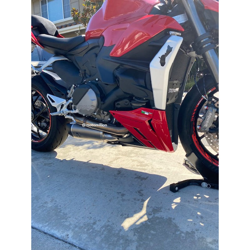 Arrow Works Slip On Racing Titanium Exhaust for Streetfighter V2