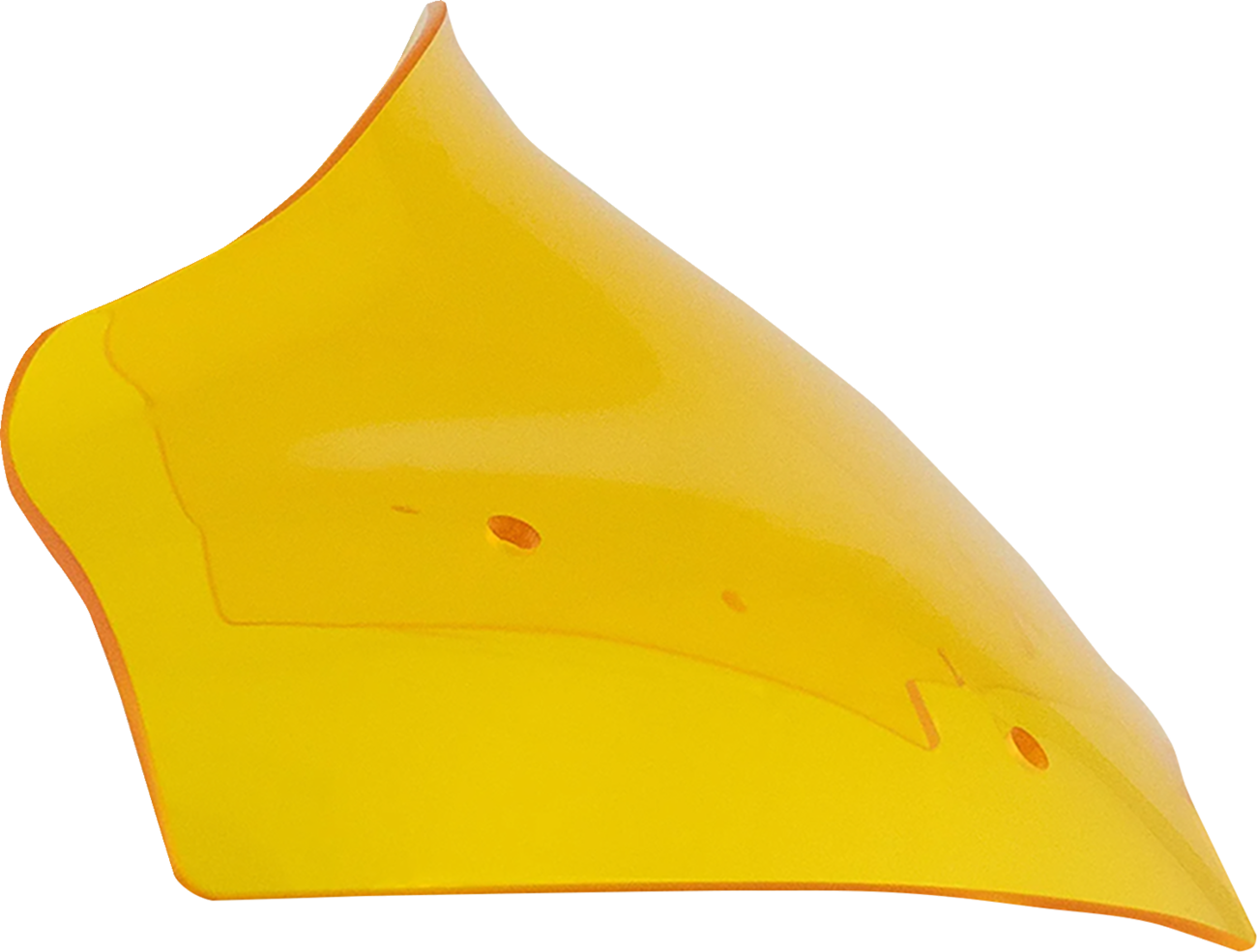 Klock Werks Kolor Flare® Windshield - 8" - Yellow - '23-'25 FLTRX