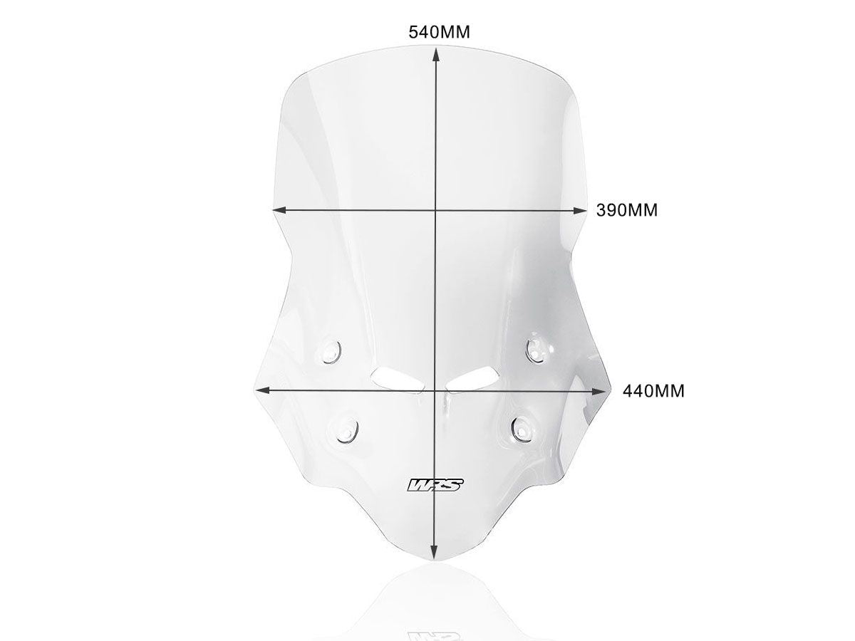 WRS Caponord Windscreen Honda CB 500 X 2019-2024