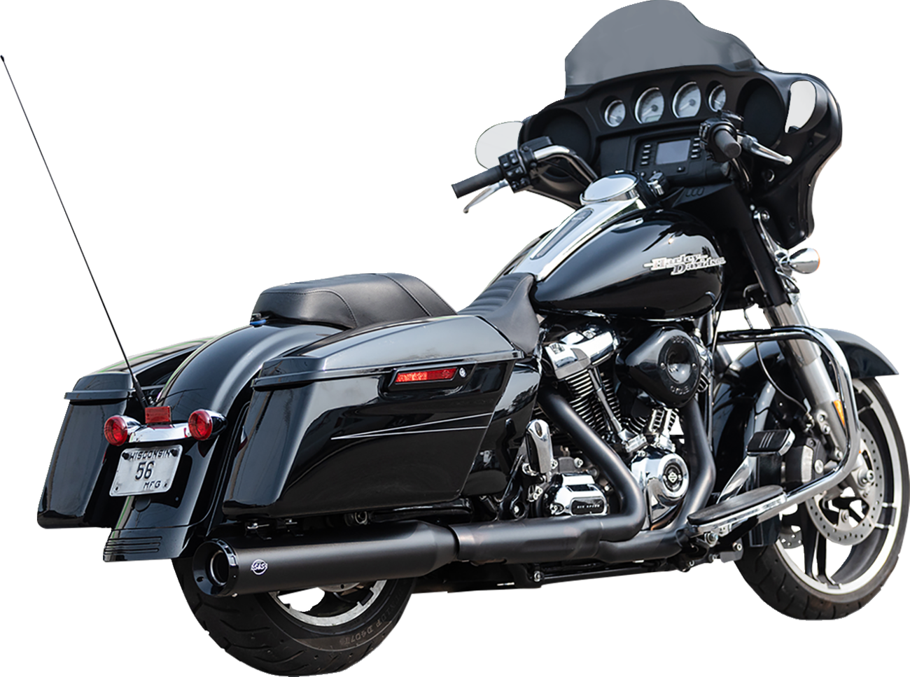 S&S Cycle 2-Into-1 Swindler Exhaust Conversion Kit