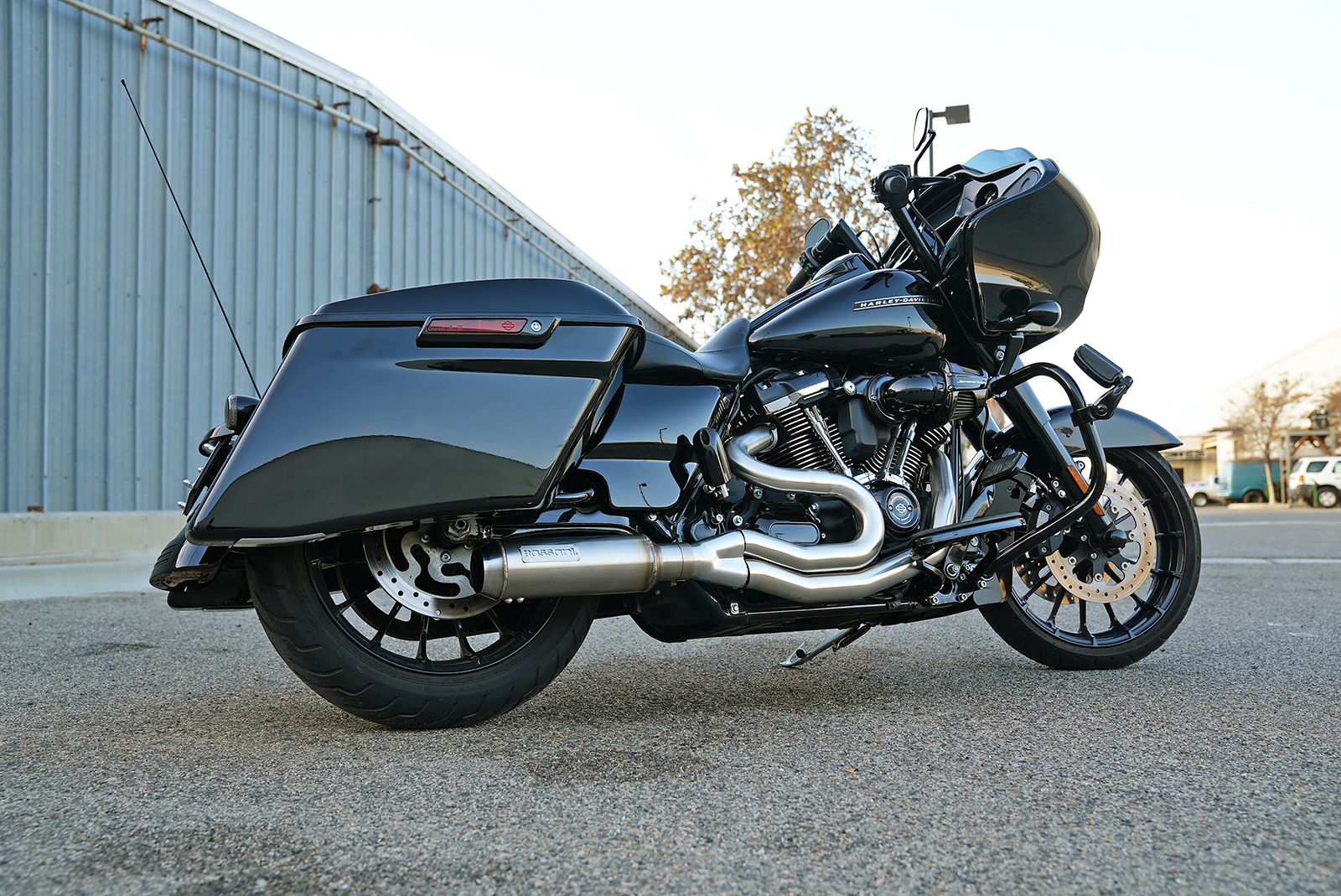 Bassani Xhaust 2-Into-1 Mid-Length Super Bike Exhaust System - Stainless Steel