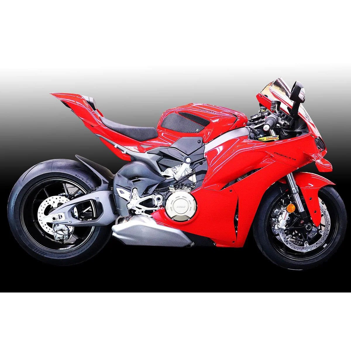 TechSpec Snake Skin Tank Protection Traction Grip Pads Panigale V4 V4S Tricolore