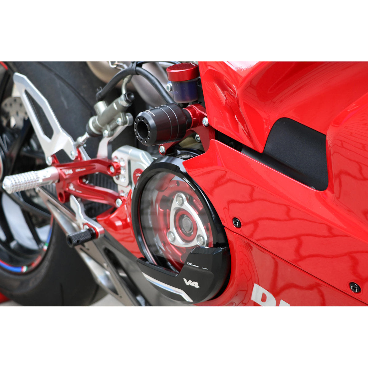 CNC Racing No Cut Frame Slider Kit for Ducati Panigale V4 V4S