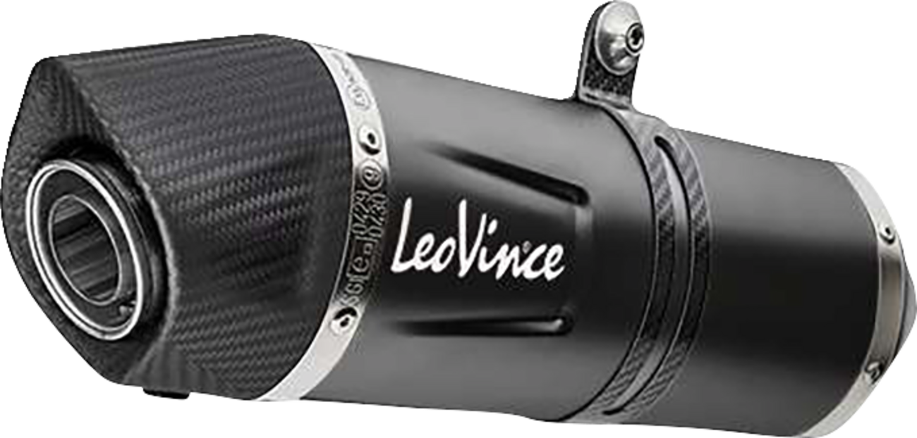 LeoVince LV One EVO Slip-On Muffler - Black - V85 TT
