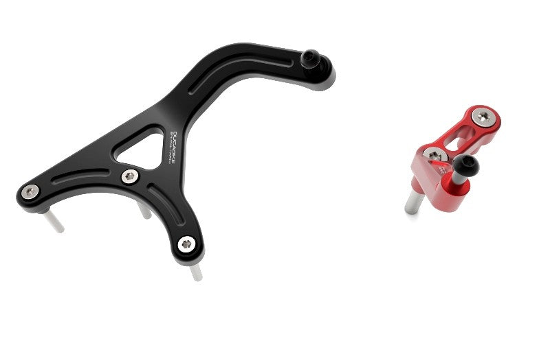 Ducabike DBK SAS11 MTS My10/11 Kit Mount Steering Damper - BLACK-RED