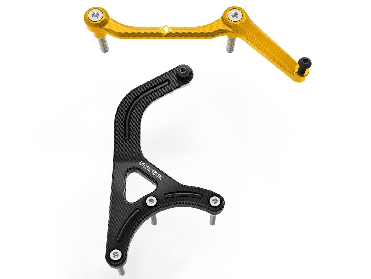 Ducabike DBK SAS16 MTS V4 Kit Mount Steering Damper - BLACK-GOLD