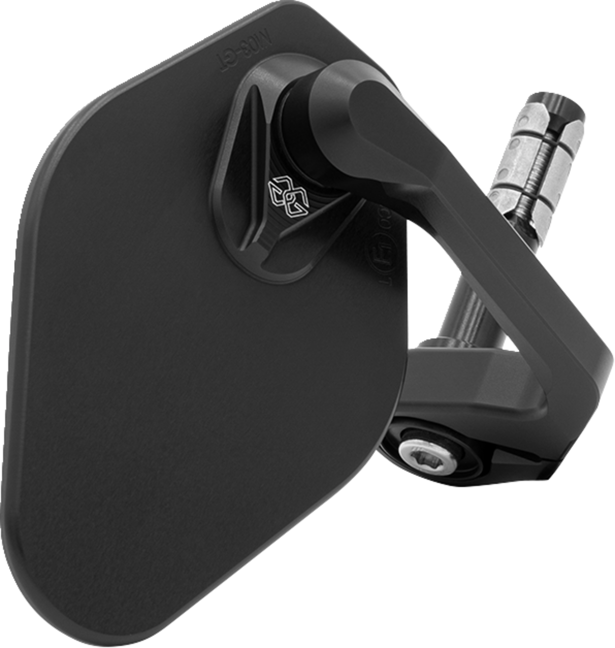 Gilles Tooling Mirror - STRATOS - Side View - Diamond - Black - Right/Left - Each