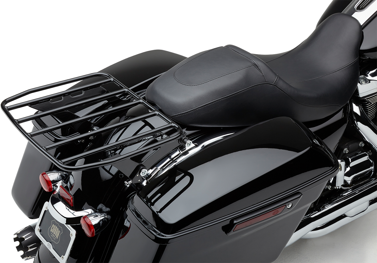 Cobra Detachable Flat Rack - Black