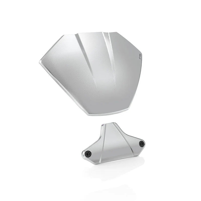 Rizoma CNC Billet Aluminum Headlight Fairing Kit For Diavel V4 - Silver