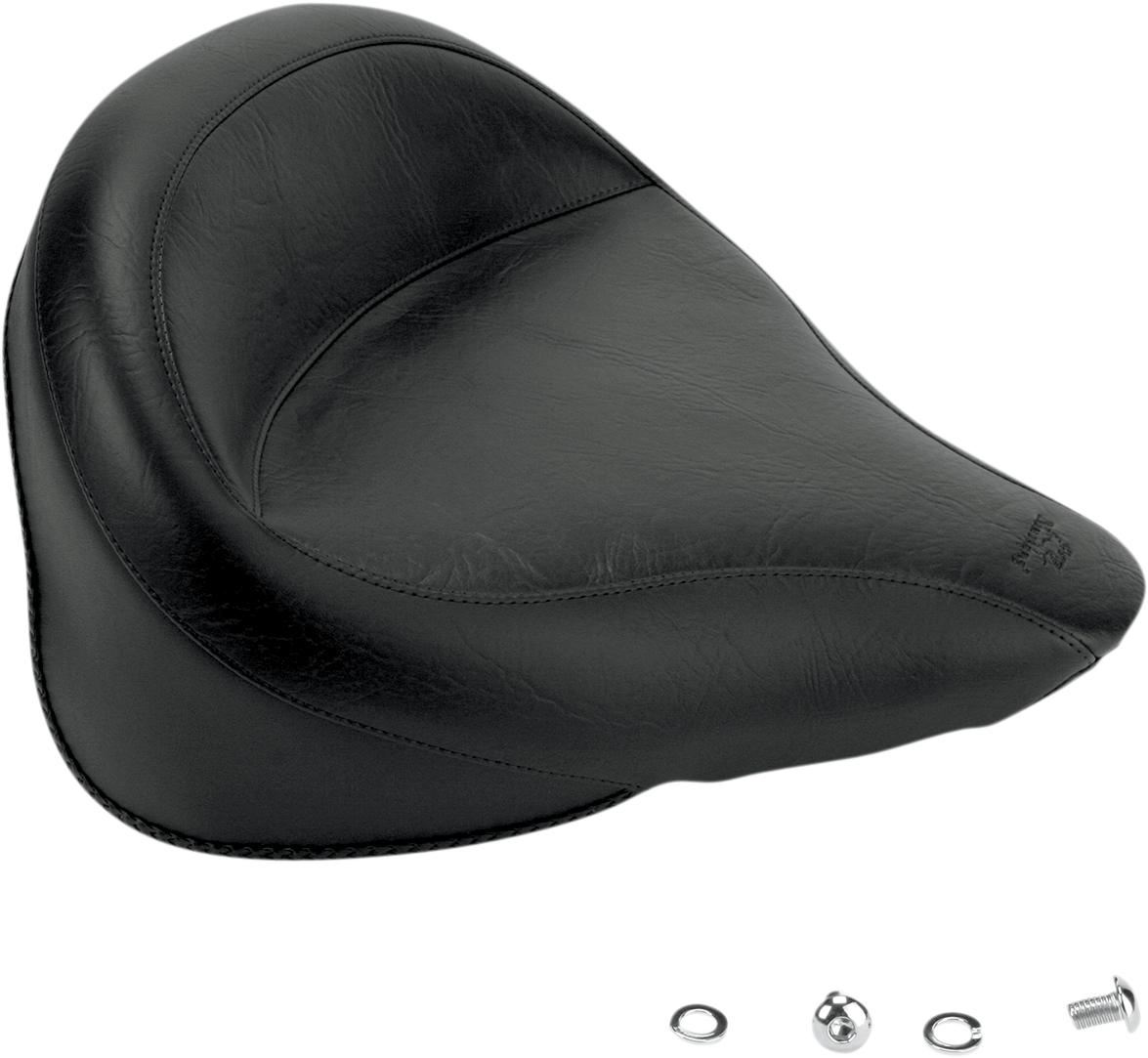 Mustang Wide Vintage Solo Seat - FXST '00-'05