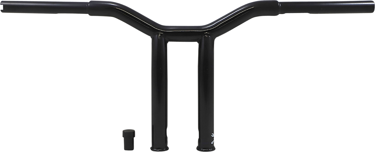 Burly Brand Dominator Handlebar - Raked - 10" - Black