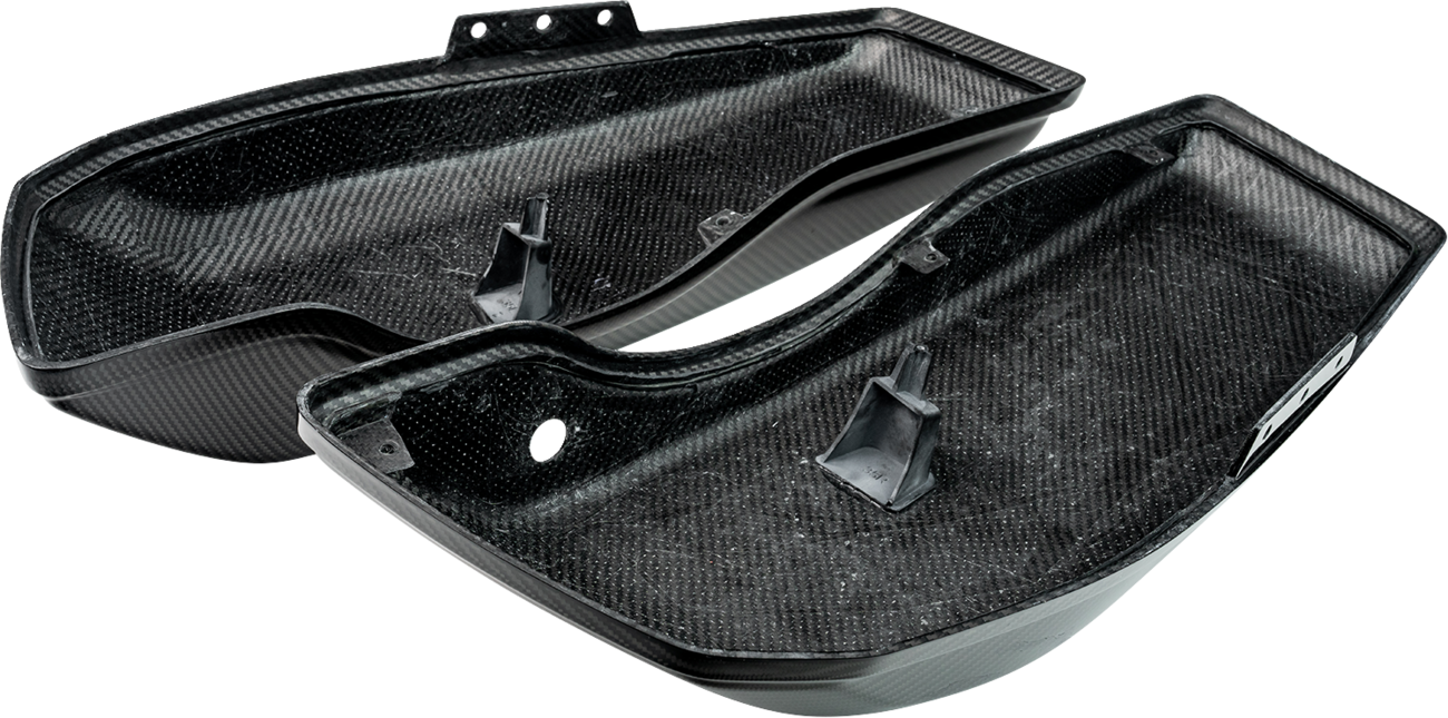 Slyfox Saddlebag Lids - Carbon Gloss - FL '24-'25