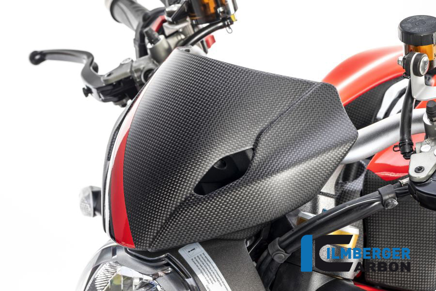 Ilmberger Carbon Windshield With Holder Ducati Monster 1200 / 1200 S - Matte