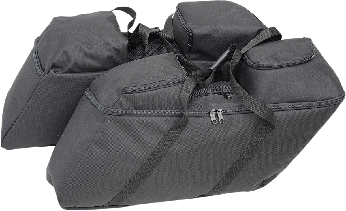 Drag Specialties Seats Saddlebag Liners - Black - FL '14-'22