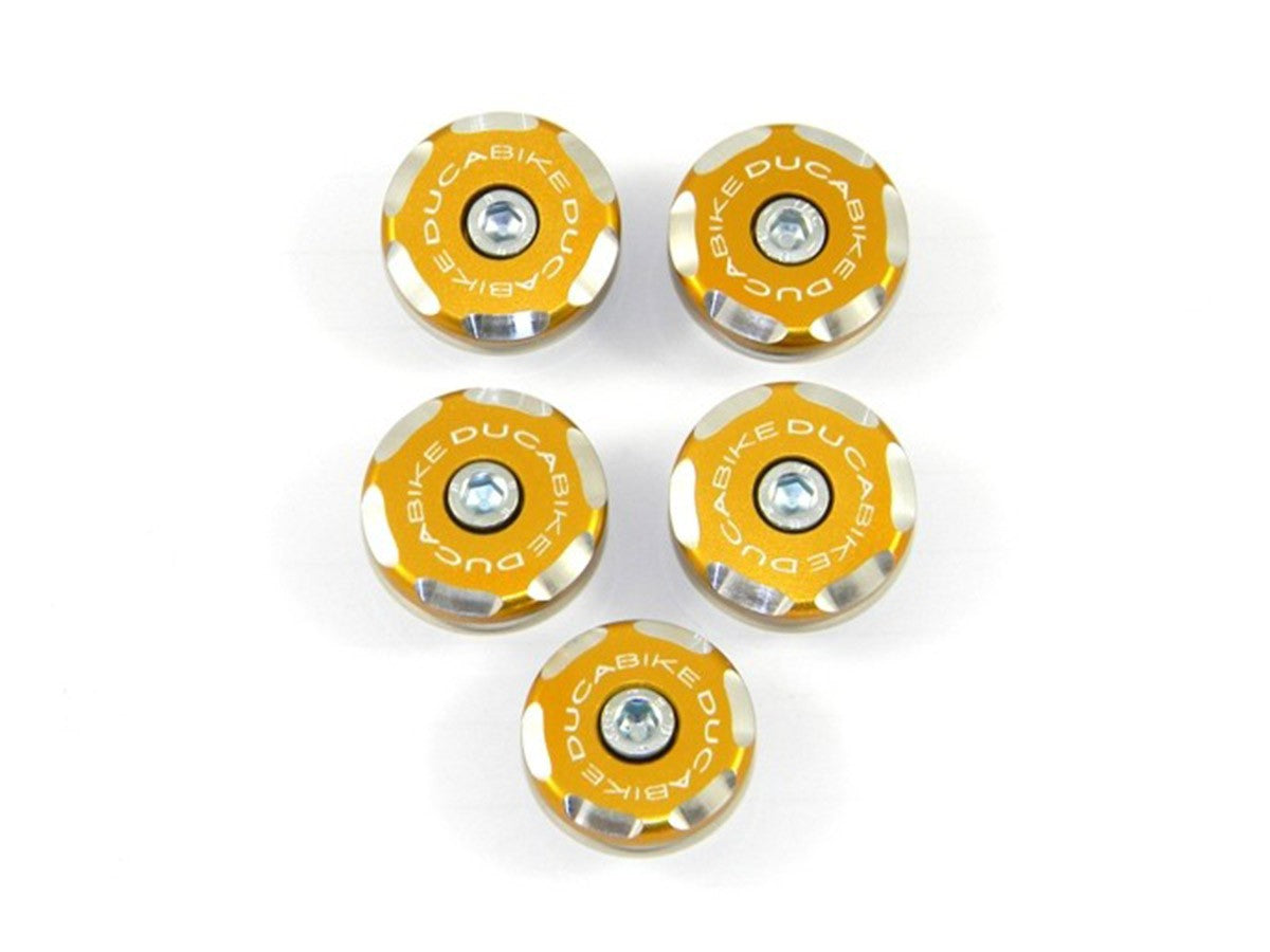 Ducabike DBK TTMTS02 Kit Frame Plugs - GOLD