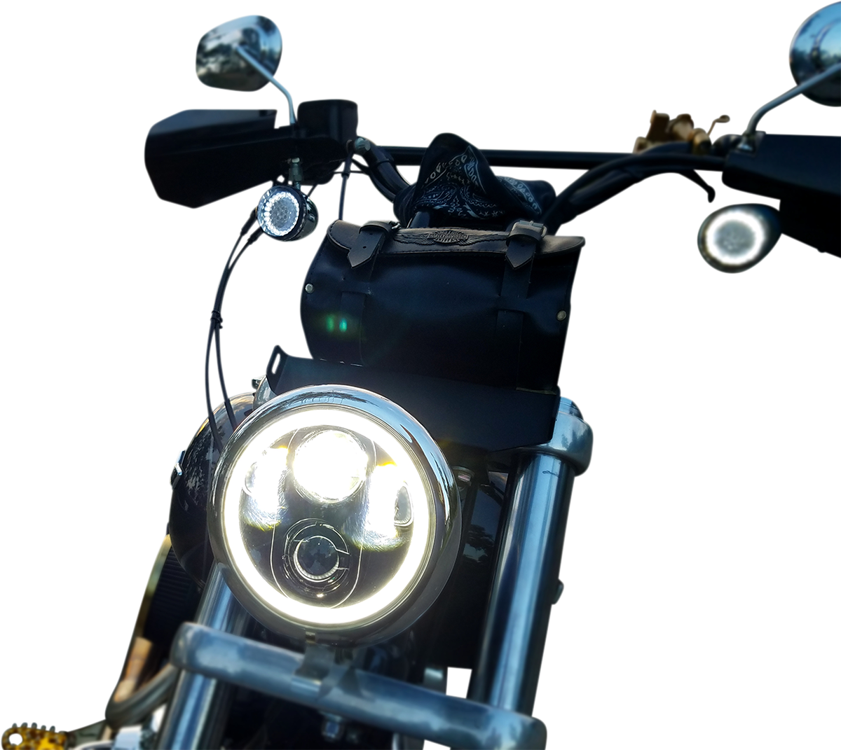Custom Dynamics 5-3/4" LED Halo Headlamp