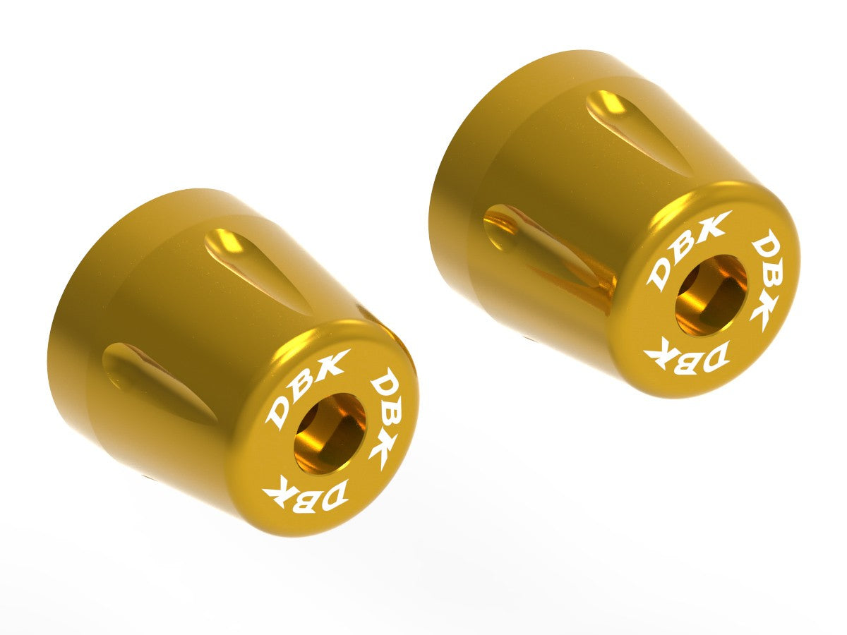 Ducabike DBK CM13 Handlebar Caps - Gold
