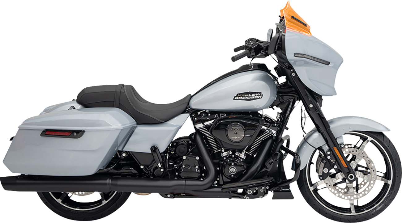 Klock Werks Ice Flare® Windshield - 8" - Orange Ice - FLHX