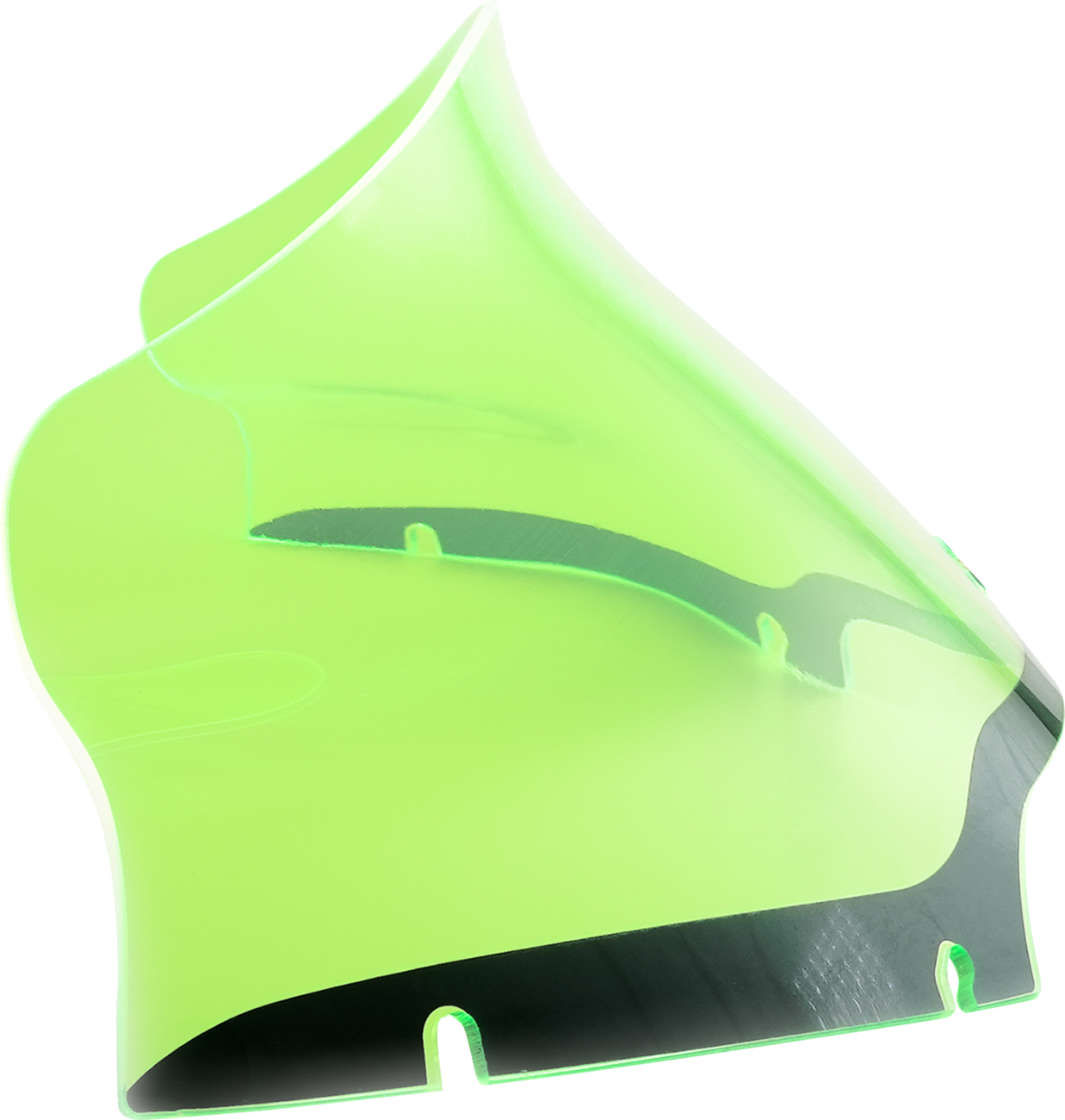 Klock Werks Ice Flare® Windshield - 9" - Green Ice - '15-'25 FLTR