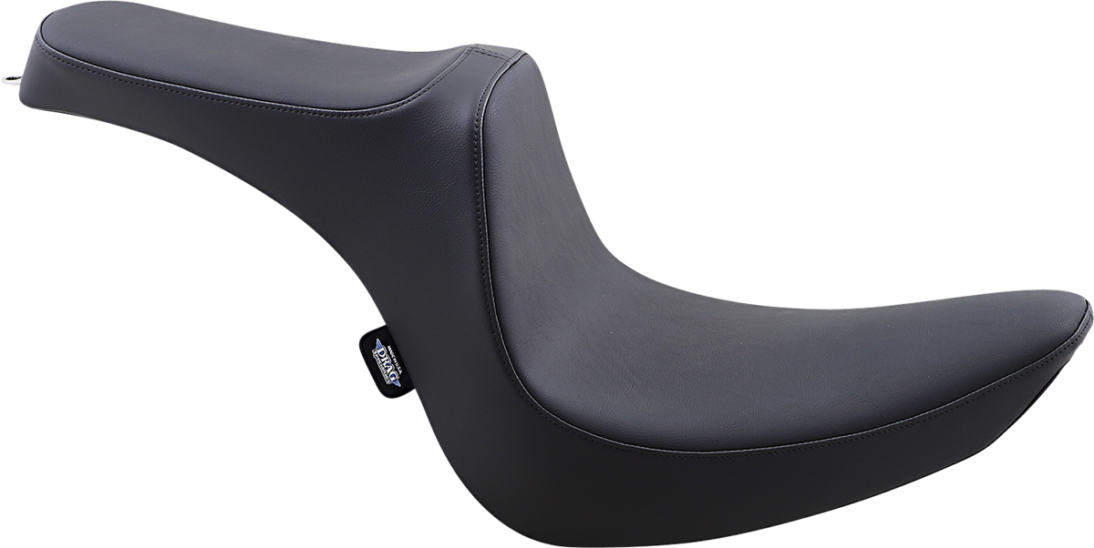 Drag Specialties Seats Predator III 2-Up Seat - Vinyl - Smooth - Black - Softail '06-'17