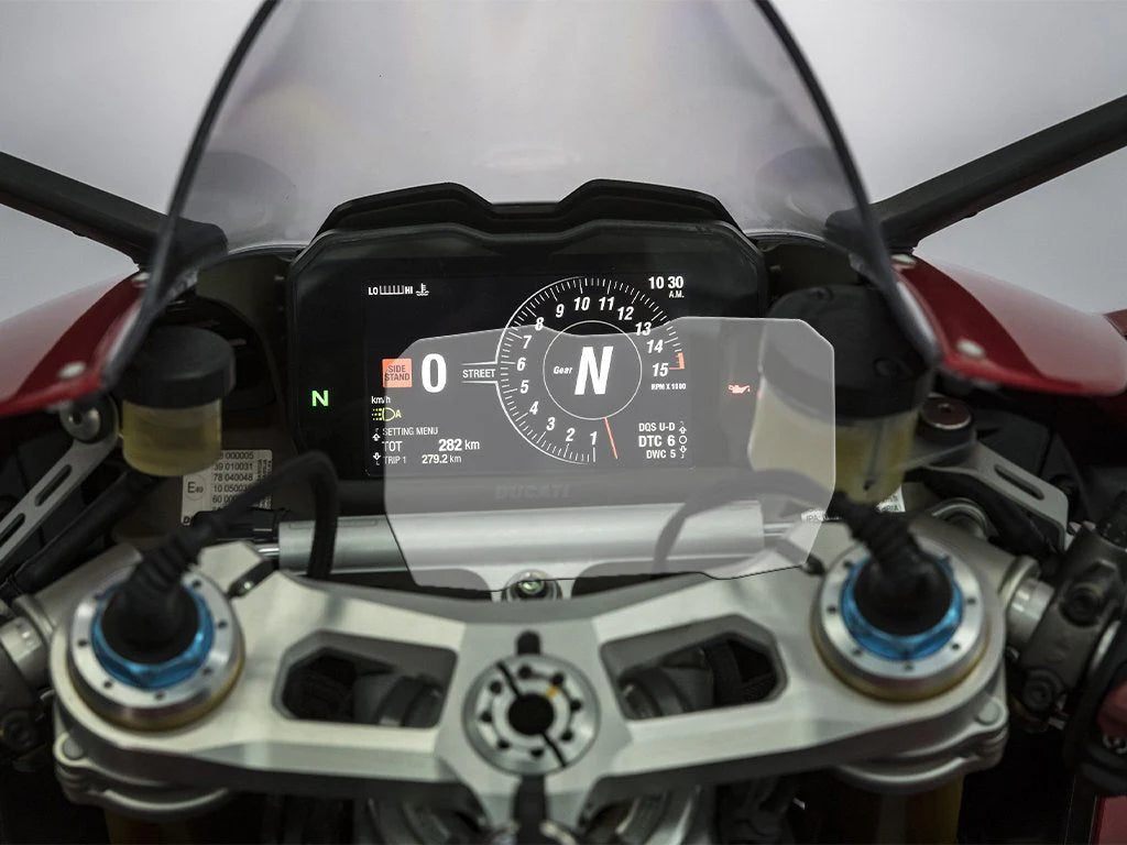 Shieldotron Ducati Panigale / Streetfighter V4 2018-2024 Instrument Cluster Screen Protector