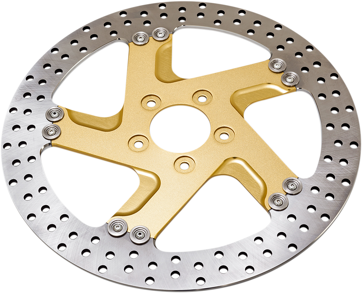 Performance Machine (PM) Gold Ops Rotor - 11.8" - Front Left