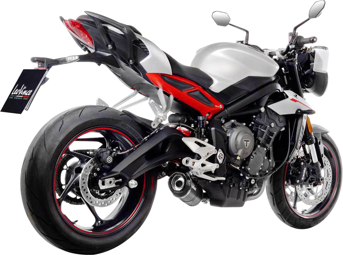 LeoVince LV One Evo Muffler - Carbon Fiber - Street Triple 765