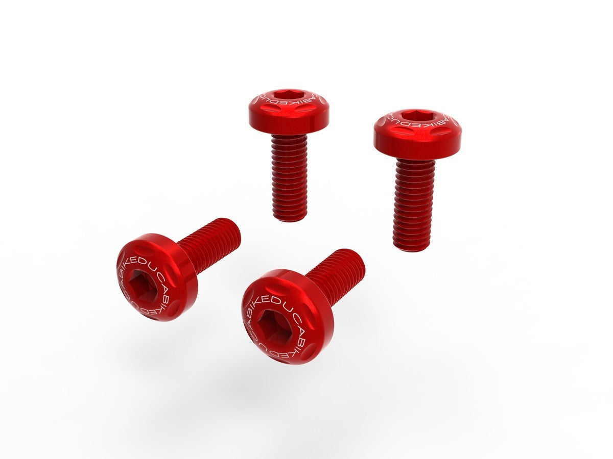 Ducabike DBK KVT17 Under-Tail Screw Kit - RED