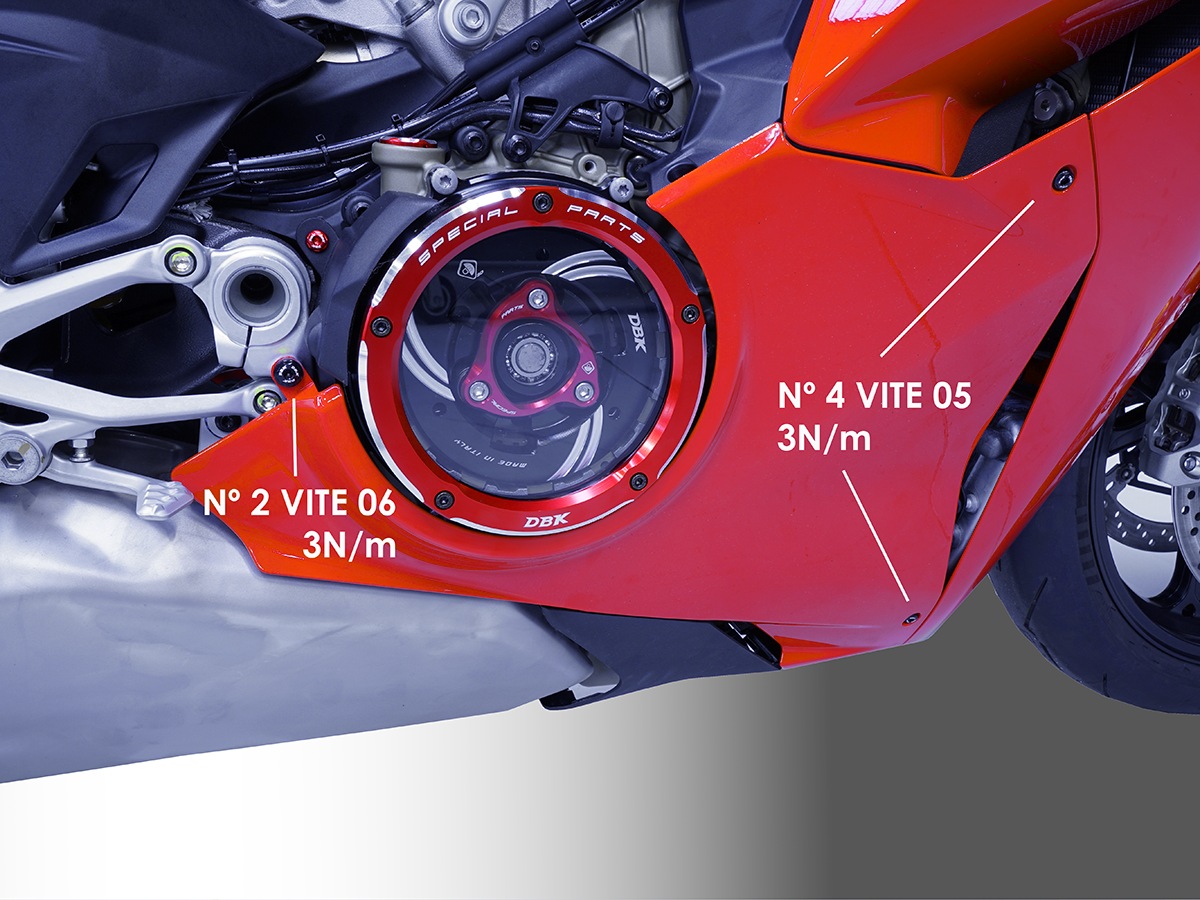 Ducabike DBK KVT100 Panigale V4 MY 2025 Fairing Screws Kit