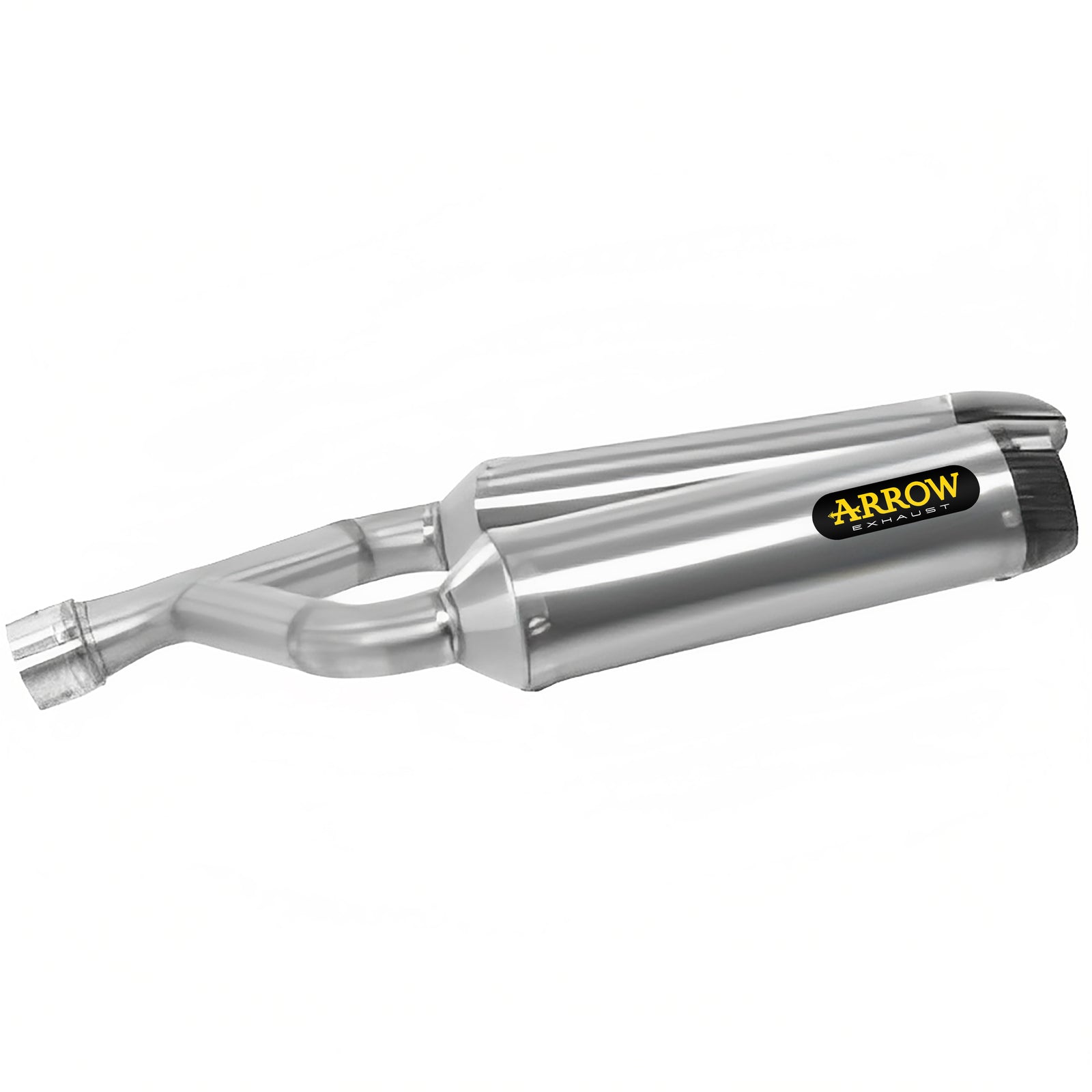 Arrow 71907AK Aluminium Thunder Slip Ons (Right And Left) With Carbon End Cap