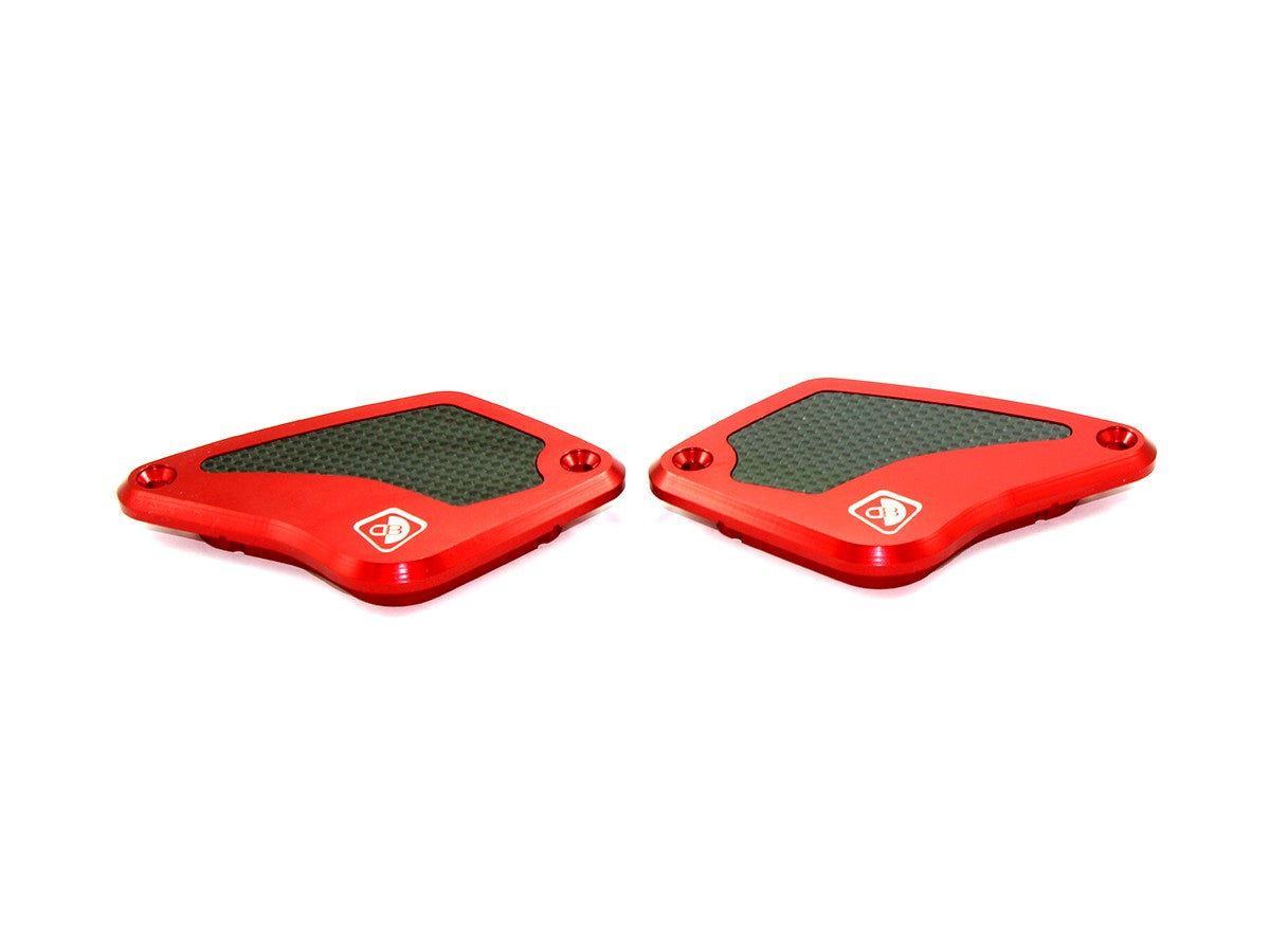 Ducabike DBK TLS05 Fluid Reservoir Caps - RED
